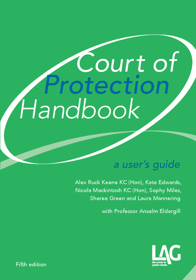 Transparency and position statements – Court of Protection Handbook